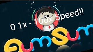 It's Aumsum Time intro (0.1x - 100x Speed) [MOST VIEWED VIDEO]