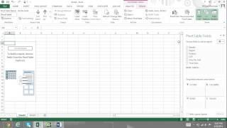 Pivot Table Tutorial Excel 2013 For Beginners Part 1: How to Make a Pivot Table in Excel 2013