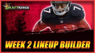 EVERYTHING You Need to Know for NFL DFS: DraftKings Week 2