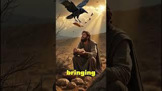 “God Sent a Raven to Feed Him | Elijah’s Story” #faith #cow #jesus