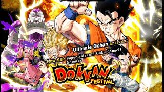 500 STONES SUMMON! DBZ Dokkan Battle Ultimate Gohan arrives! DOKKAN FESTIVAL