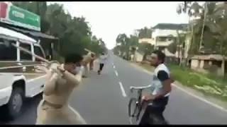 funny video Punjab police during Lockdown 