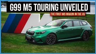 The New BMW G99 M5 Touring Full Unveiling at Pebble Beach!