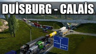 KOŞŞŞ!!! TRUCKERSMP ESKİ DUİSBURG - CALAİS BAĞLANTI YOLUNU OYUNA EKLEDİ | ETS2MP