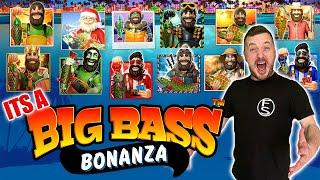 Big Bass EXTRAVAGANZA! I BONUSED every BASS slot! PRAGMATIC PLAY