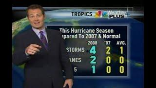 WTVJ TV NBC 6 Miami News at 6 August 28, 2008