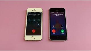 Apple iPhone 5s + iPhone 5se Incoming call & Outgoing call at the Same Time