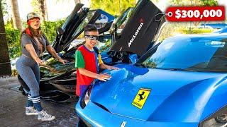 BUYING Any CAR We Want But BLINDFOLDED! (Big Surprise) | The Royalty Family