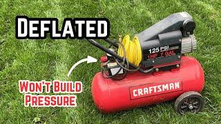 Fixing a Trash-Day Air Compressor - Craftsman 1HP 7 Gallon