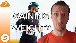 Gaining weight while running