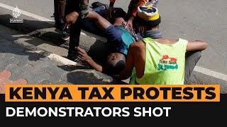 Kenyan police shoot tax demonstrators amid violent parliament breach | Al Jazeera Newsfeed