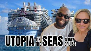 Royal Caribbean Utopia of the Seas Full 4 Day Cruise Vlog: Nassau & Coco Cay Bahamas 2024