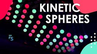 Kinetic Spheres Ceiling - Fractal Systems