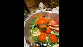 老板说：能夹起来就能免单。。#美食挑战 #免单挑战 #探店美食