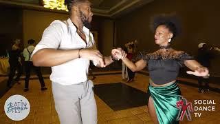 Terry & Cecile - Salsa social dancing | Latin Beach Fest DR 2022 (Punta Cana)