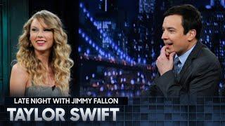 Taylor Swift on Growing Up on a Christmas Tree Farm and Her Fearless Album | Fallon Flashback