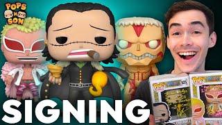 Funko Pop Hunt + Meeting One Piece Voice Actors Signing!