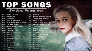 New Pop Songs 2021 - Billboard Hot 100 Chart /Rain On Me.Memories.Physical.Dance Monkey.On My Way