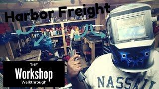 Shop walk through and harbor freight products reviews