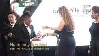 DOTY 2018 Best Interior Design Residential -  Nu Infinity