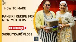 How to make Panjiri for New Mother | Panjiri Recipe After delivery moms and dad |