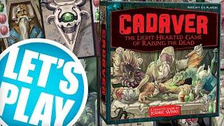 Let's Play - Cadaver, A Card Game Of Necromancy! | Kedric Winks