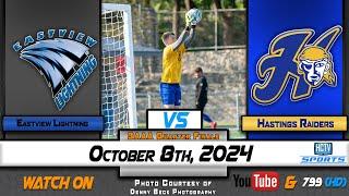 HCTV SPORTS: Hastings Boys Soccer vs Eastview Lightning | 3AAA Quarter Finals | 10.8.24