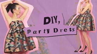 DIY PARTY DRESS Ariana Grande inspired | WITHWENDY