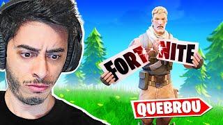 O TIJOLINHO QUEBROU O FORTNITE