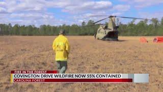 News13 goes behind the scenes of Carolina Forest wildfire with South Carolina Forestry Commission