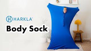 Harkla's Sensory Body Sock in Action!