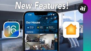 EVERYTHING New With HomeKit in iOS 16! Matter, Home App, & More!