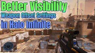 Halo Infinite SETTINGS. Better Visibility with Weapon Offsets