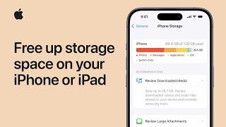 How to free up storage space on your iPhone or iPad | Apple Support