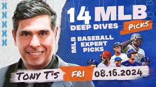 FREE MLB Picks for Today, Friday 8/16/24