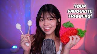 ASMR Your FAVOURITE TRIGGERS!