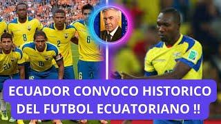 INCREDIBLE!! ECUADOR CALLS UP ECUADORIAN SOCCER LEGEND - BRAZIL ANNOUNCES SQUADRON
