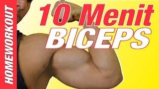 LATIHAN BICEPS DALAM 10 MENIT DI RUMAH