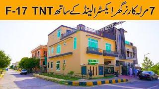 7 Marla Corner House with Extra Land in F-17 TNT Islamabad