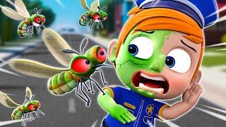 Zombie Mosquito, Go Away!   | Zombie Rescue Team Song | and More Nursery Rhymes & Kids Song