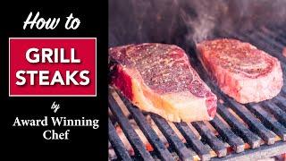  HOW to GRILL a STEAK  by MASTER CHEF