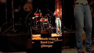 Elisabeth Hope & Band - Live @Borger podium34 Wildflowers, Wildhorses