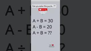 logical maths.maths puzzle  #logicalmathstrick #mathspuzzle #short