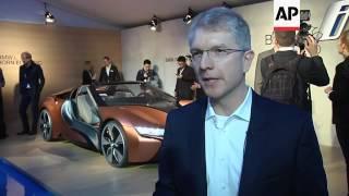 BWW unveil i Vision car at CES