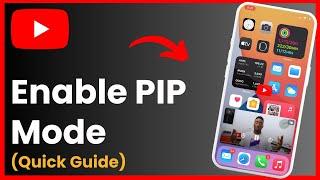 How To Turn On Pip Mode In Youtube !