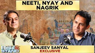 Exclusive Interview: If Chanakya Was In Bharat! Sanjeev Sanyal Decodes | Neeti, Nyay Nagrik | N18P