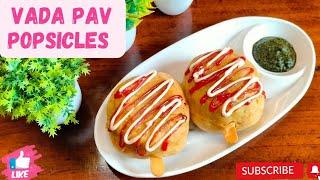 Vada Pav Popsicle | Easy snack Recipe | Cook with Rachna ️ #cookwithrachna #withoutonionandgarlic