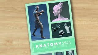 Anatomy for 3D Artists: The Essential Guide for CG Professionals (book flip)