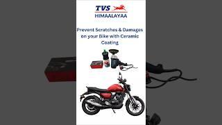 TVS Ronin Gets Ceramic Coating Treatment at Himaalayaa TVS - Bangalore #trending