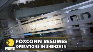 Foxconn resumes operations in Shenzhen: Some staff arranged to work in a bubble | English News